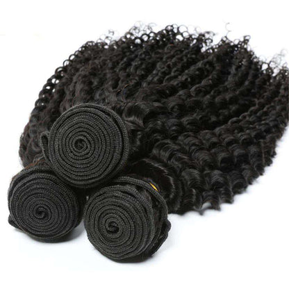 100% Virgin Human Hair Bundles 10-26 Inches 3 Bundles Kinky Curly