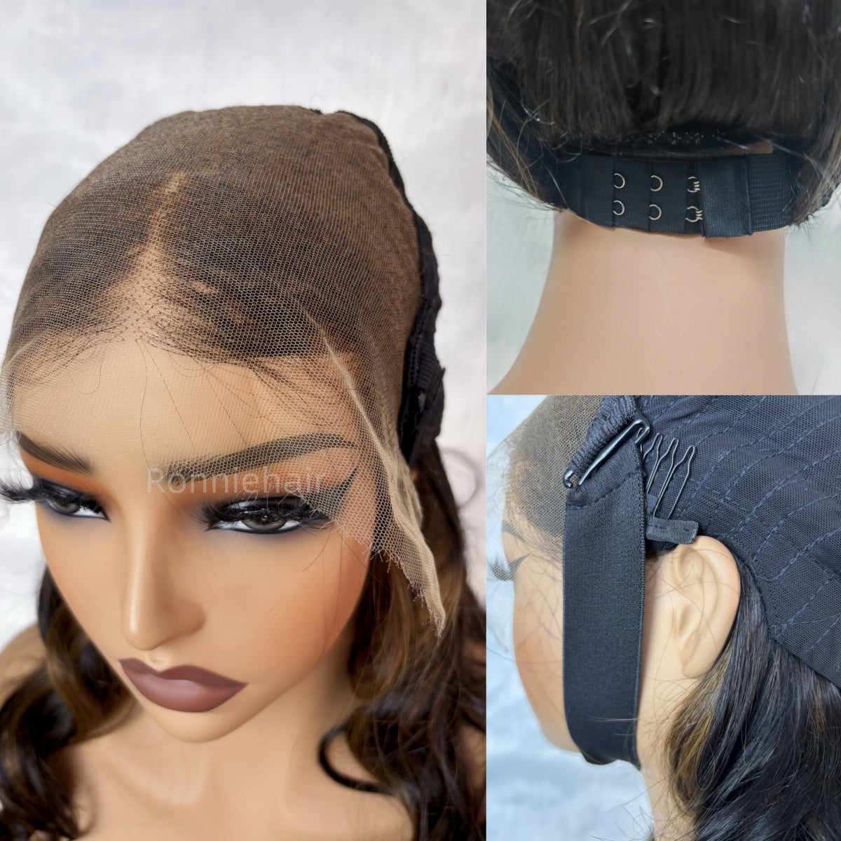 "One Fits All" 9x6 Lace Parting HD LACE Super Preplucked Hairline Light Yaki Straight Wig
