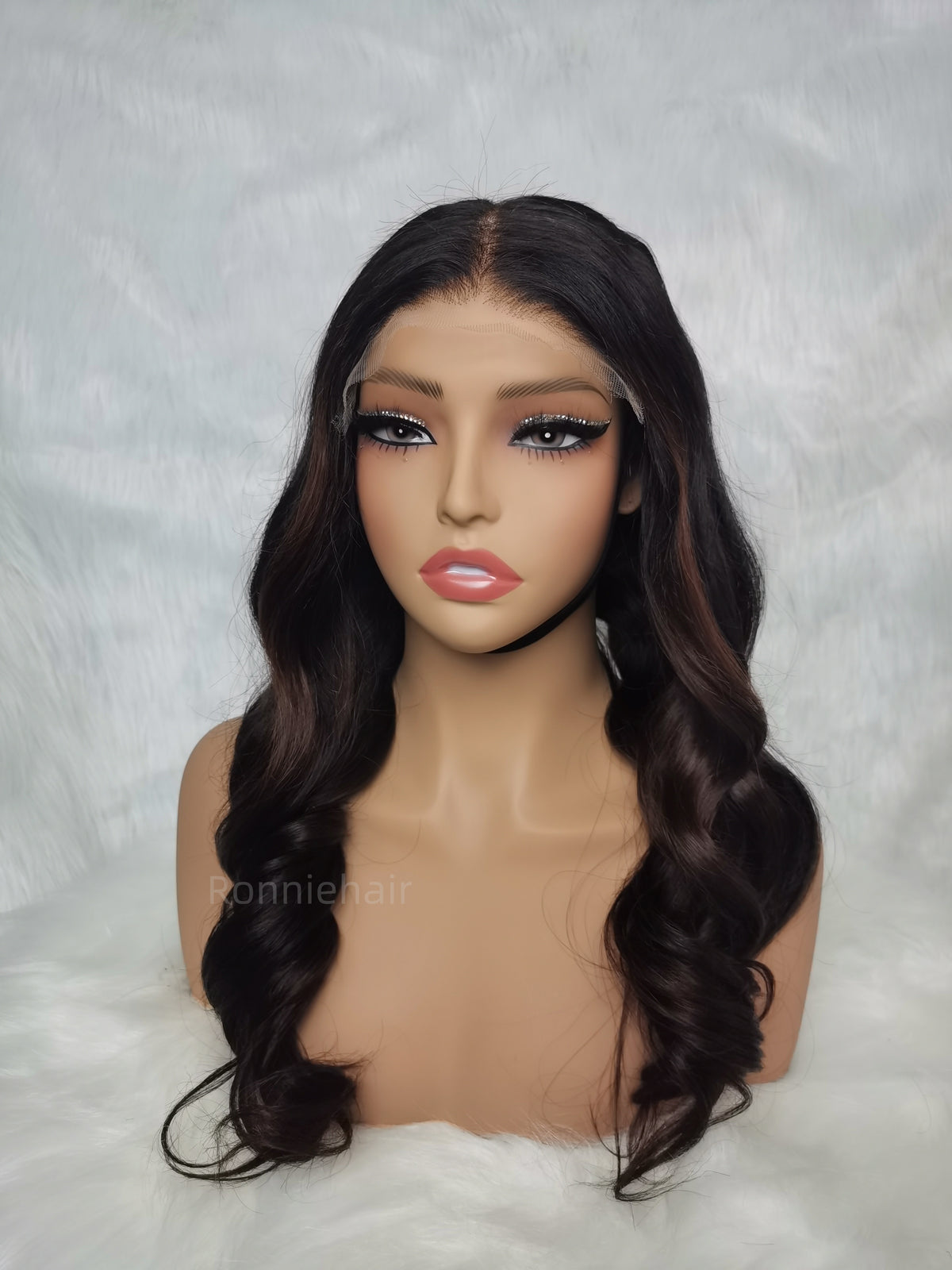 HD LACE GLUELESS 6X6 “DOME CAP” CLOSURE WIG / BODY WAVE