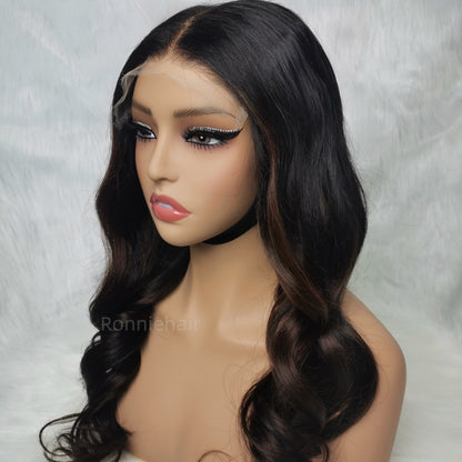 HD LACE GLUELESS 6X6 “DOME CAP” CLOSURE WIG / BODY WAVE