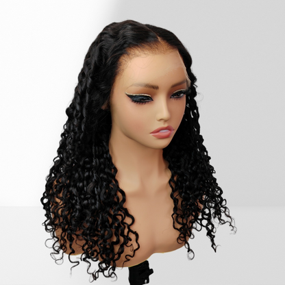 HD LACE 3D Dome Cap 9x6 Super Preplucked with Drawstring Wig Spanish Curls
