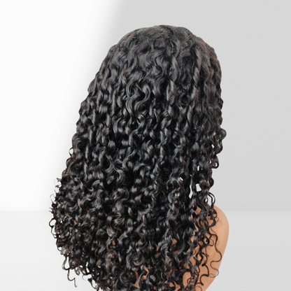 HD LACE 3D Dome Cap 9x6 Super Preplucked with Drawstring Wig Spanish Curls