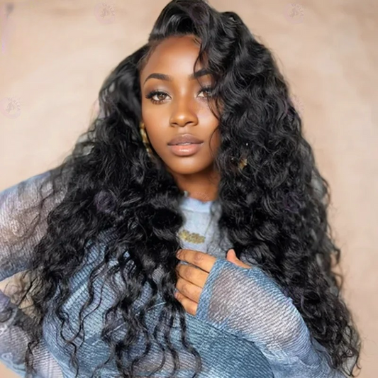 "One Fits All" 9x6 Lace Parting HD LACE Super Preplucked Hairline Loose Wave Wig