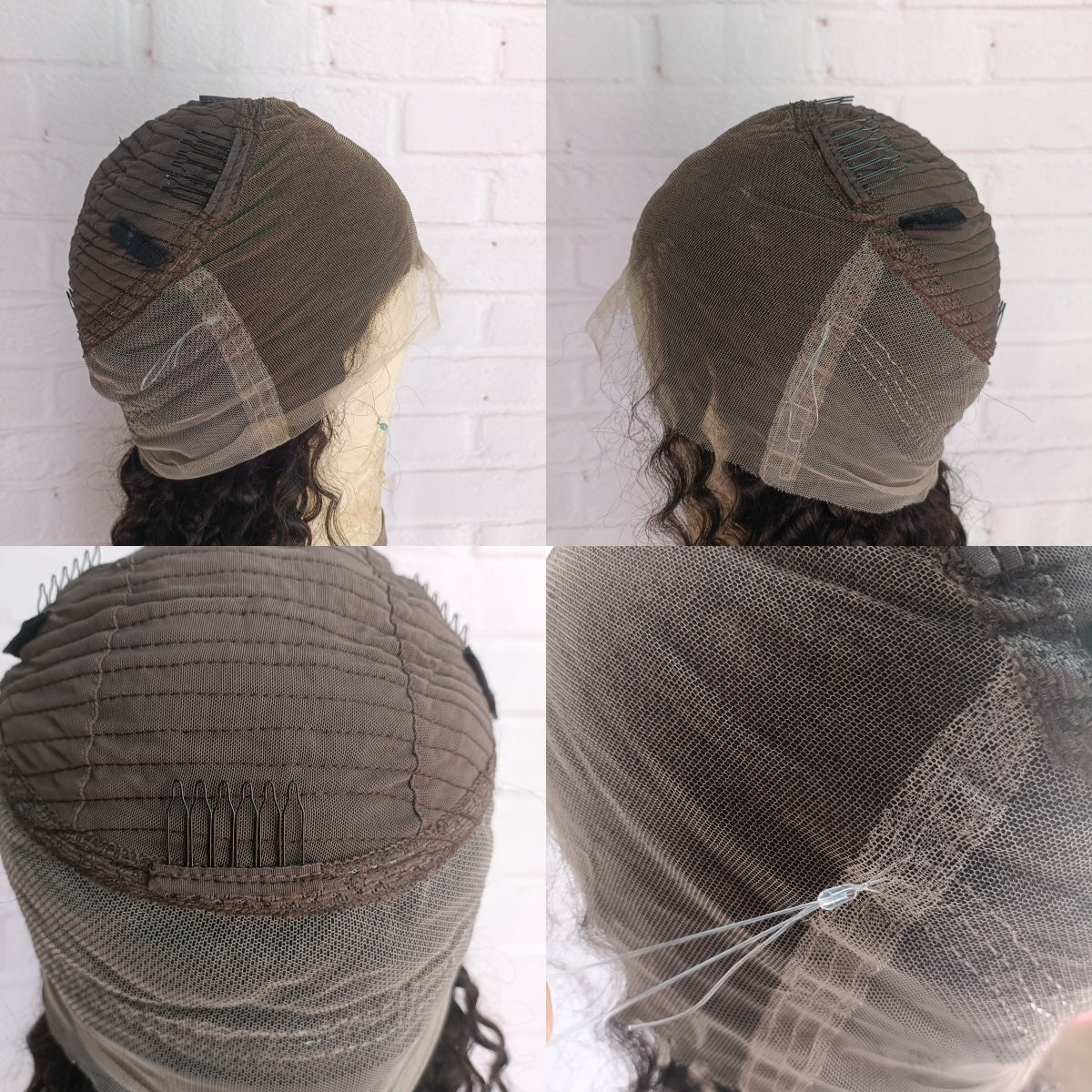 BYE-BYE KNOTS 360 HD LACE FAKE SCALP HIGHLIGH BODY WAVE WIG / Invisi-Strap