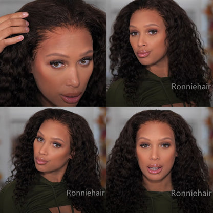 【DEAL】“SUPER Pre-plucked HD Lace” 13x6 Lace Front Wig Deep Wave