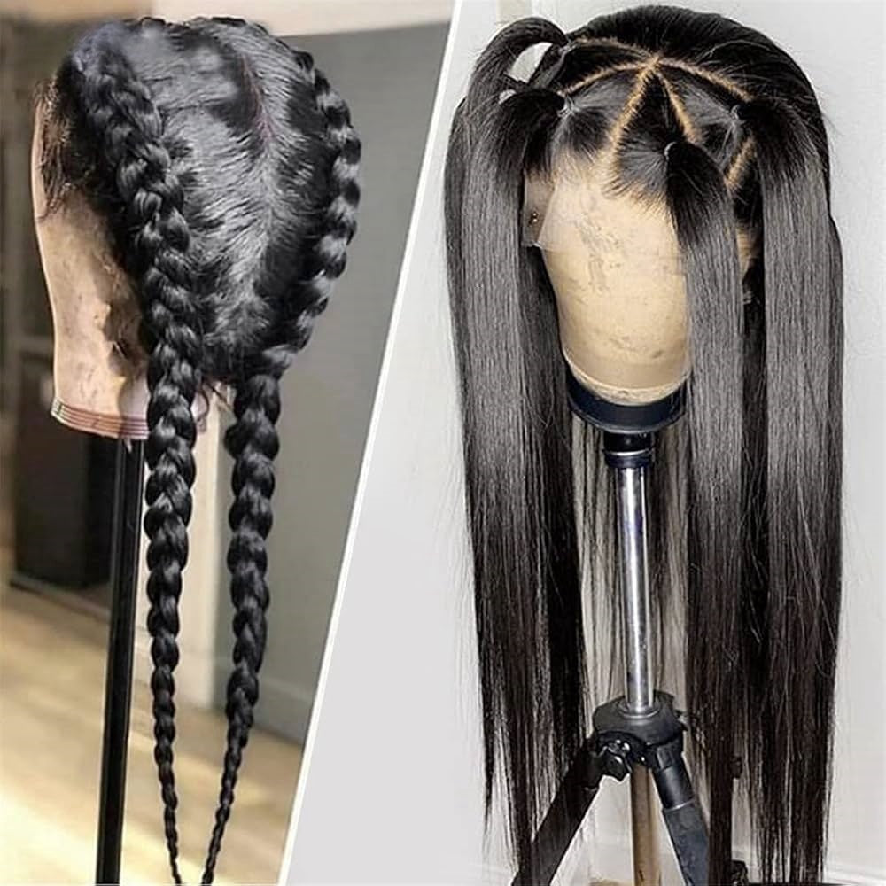 UPGRADED FULL LACE (WITHOUT MESH) TRANSPARENT LACE STRAIGHT INVISI-STRAP WIG