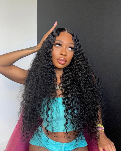 【DEAL】HD LACE GLUELESS 6X6 “DOME CAP” CLOSURE WIG / CURLY