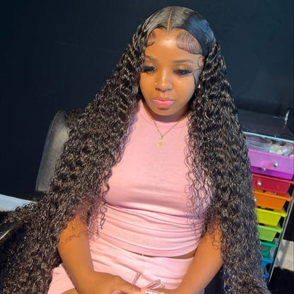 HD LACE GLUELESS 6X6 “DOME CAP” CLOSURE WIG / WATER WAVE