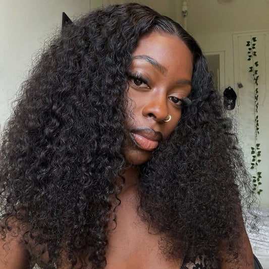 【DEAL】HD LACE GLUELESS 6X6 “DOME CAP” CLOSURE WIG / CURLY