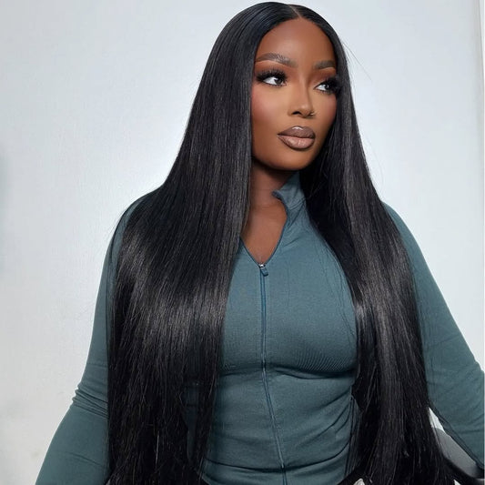 HD LACE GLUELESS 6X6 “DOME CAP” CLOSURE WIG / STRAIGHT