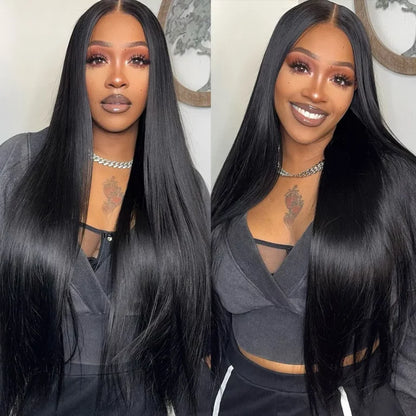 【DEAL】"One Fits All" 9x6 Lace Parting HD LACE Super Preplucked Hairline Body Wave / Straight Wig