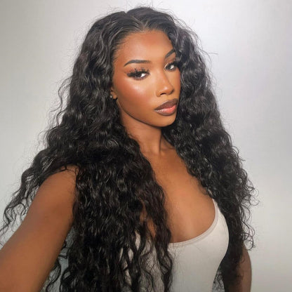 Top Quality Raw Hair 13X4/13X6 Full Frontal HD Lace Wig Water Wave
