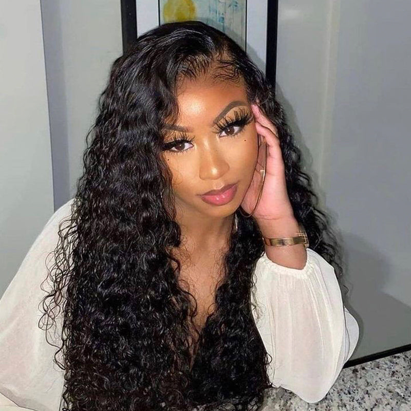 Invisi-Strap 360 HD Lace/Transparent Lace Wig // Water Wave