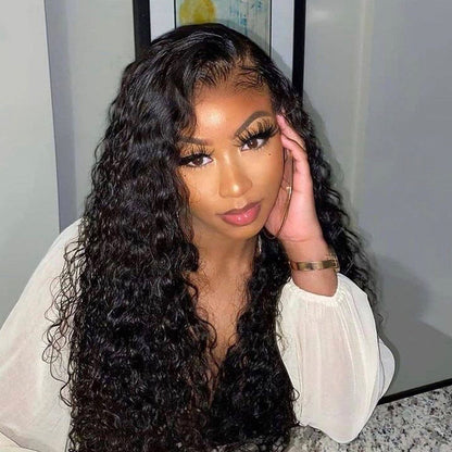 Invisi-Strap 360 HD Lace/Transparent Lace Wig // Water Wave