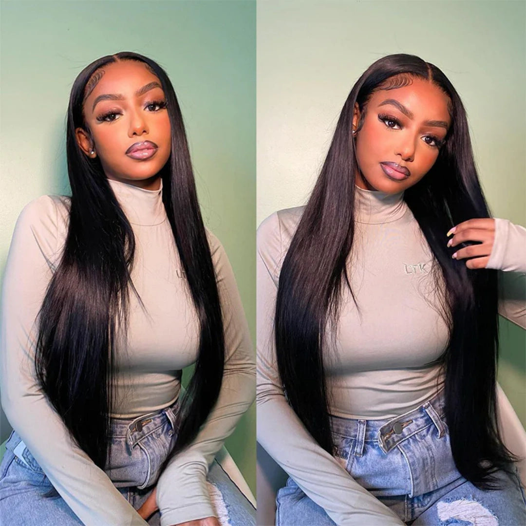 Upgraded Drawstring 13X4/13X6 Full Frontal HD Lace Wig Straight