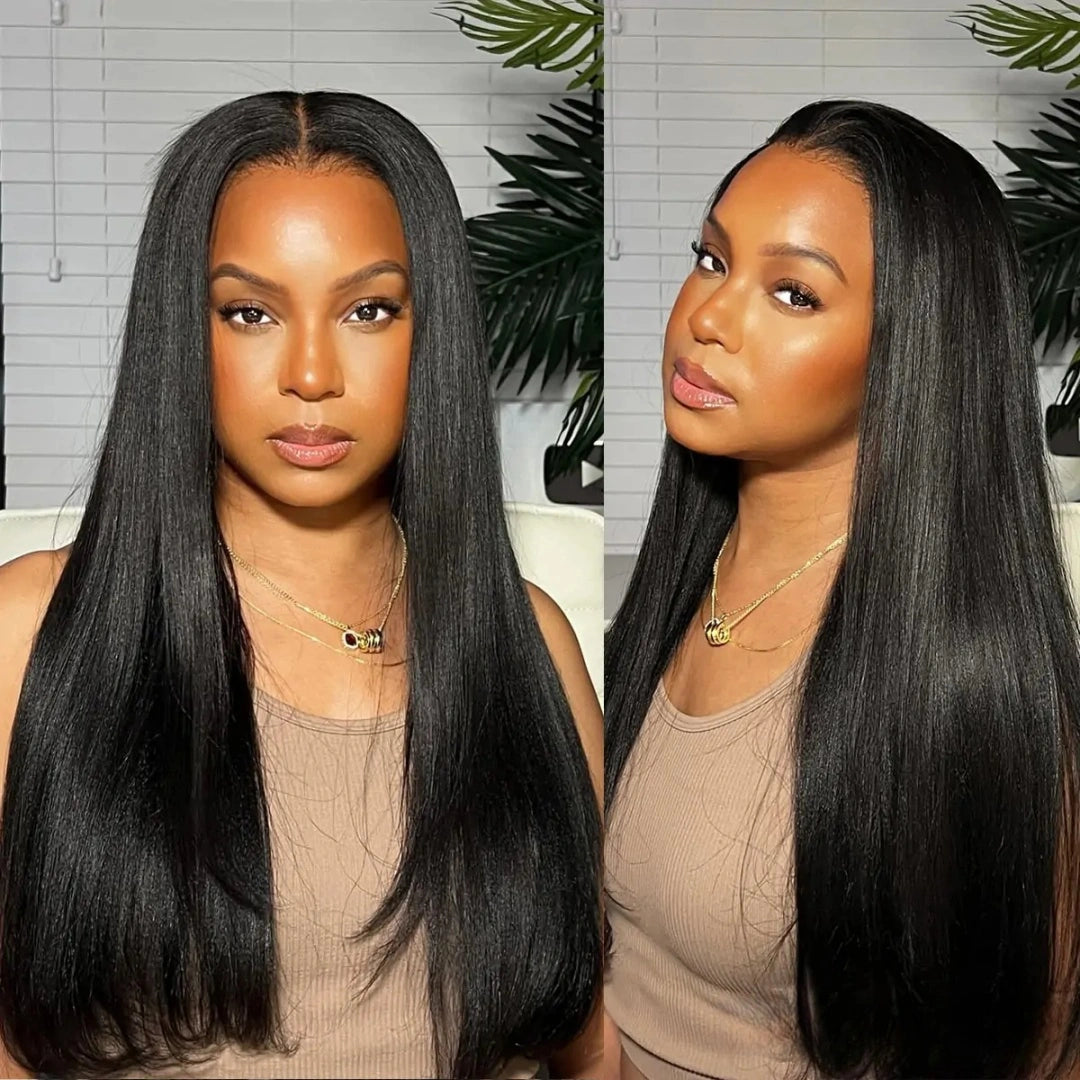 Top Quality Raw Hair 13X4/13X6 Full Frontal HD Lace Wig Yaki
