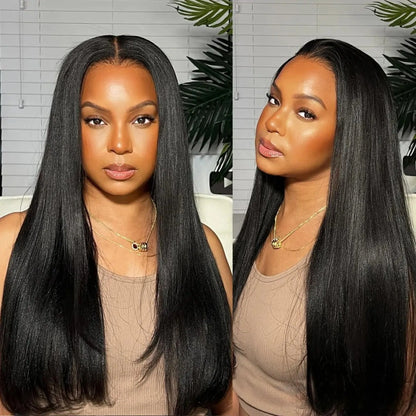 Top Quality Raw Hair 13X4/13X6 Full Frontal HD Lace Wig Yaki