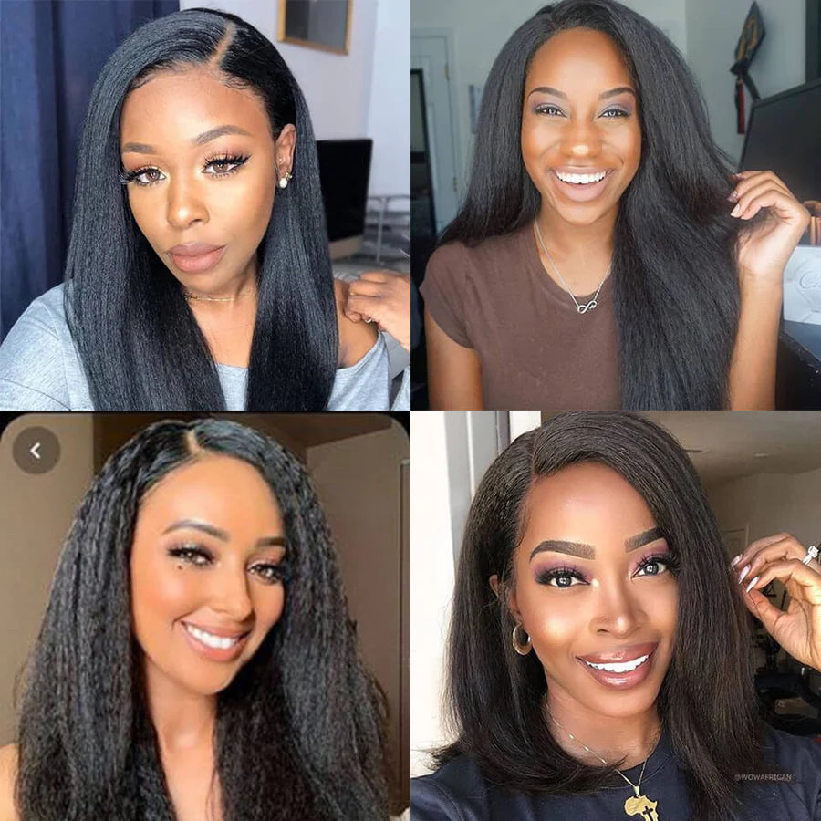 Invisi-Strap 360 HD Lace/Transparent Lace Wig // Yaki Straight