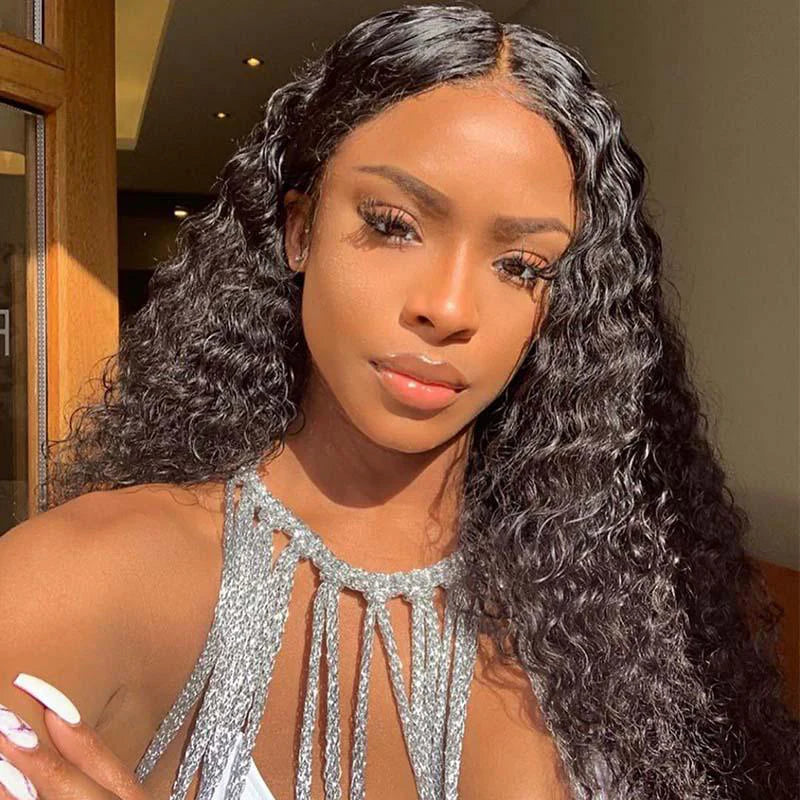 HD LACE 9x6 Lace Parting Super Preplucked Hairline Density Wig Water Wave