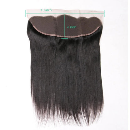 100% Virgin Human Hair 13x4/13x6 HD Lace Frontal Straight