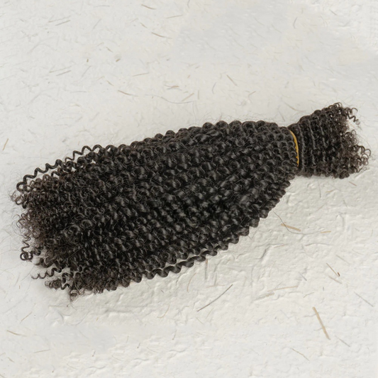 Bulk Hair for Braiding 100% Human Hair Braid Mini Twist Extensions Afro Kinky Curly