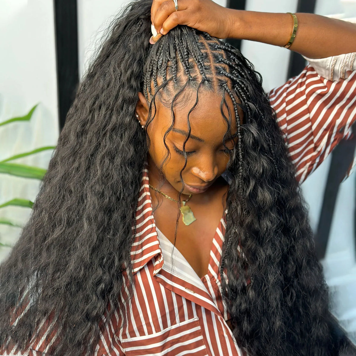 Bulk Hair for Braiding 100% Human Hair Braid Extensions Loose Deep Wave