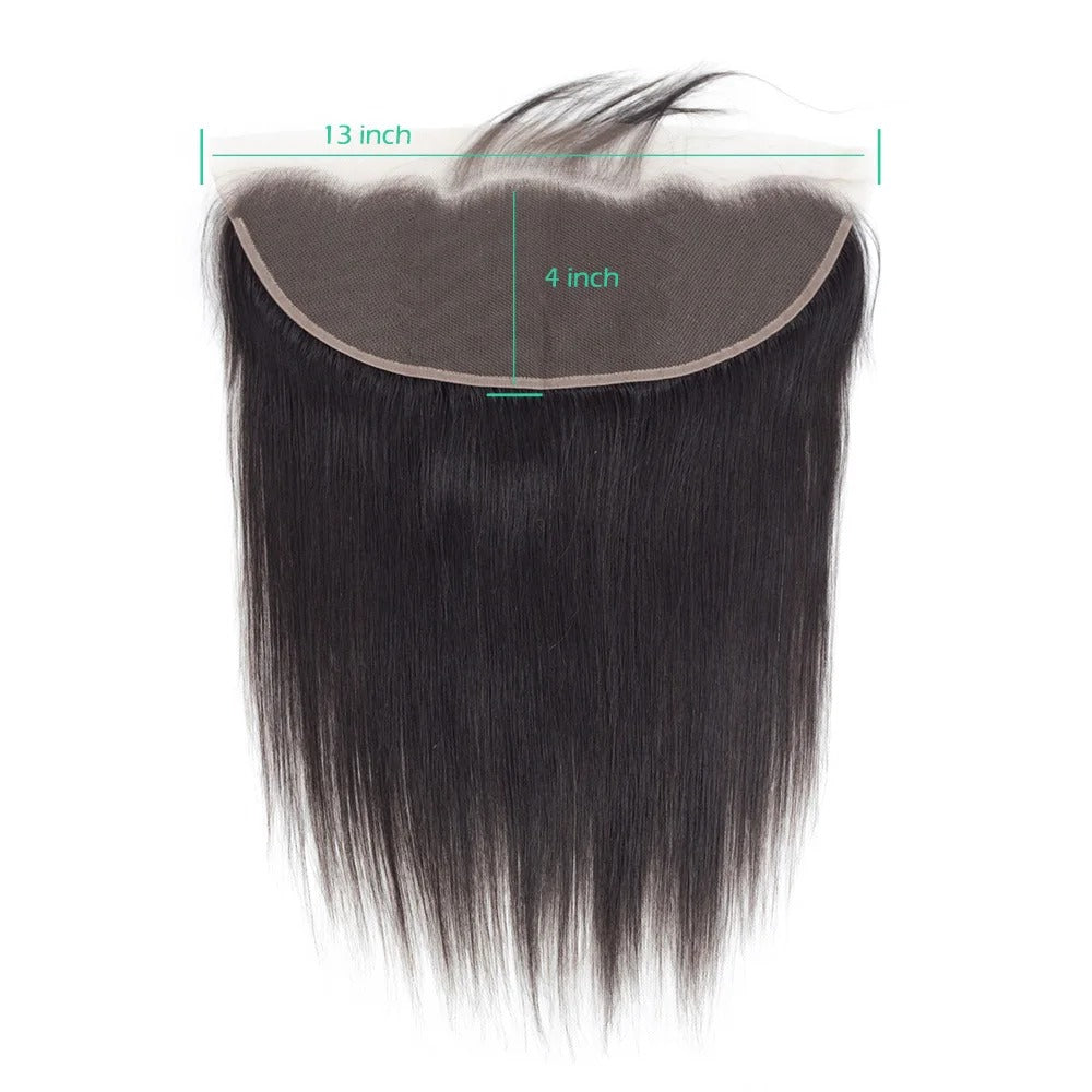 100% Virgin Human Hair 13x4/13x6 HD Lace Frontal Straight