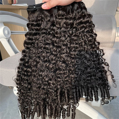 100% Virgin Human Hair Bundles 10-26 Inches 3 Bundles Burmese Pix Curly