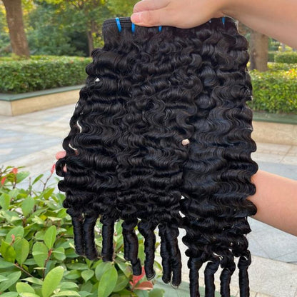 100% Virgin Human Hair Bundles 10-26 Inches 3 Bundles Burmese Pix Curly