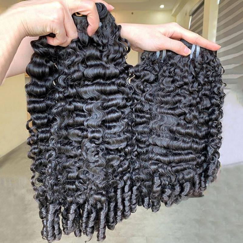 100% Virgin Human Hair Bundles 10-26 Inches 3 Bundles Burmese Pix Curly