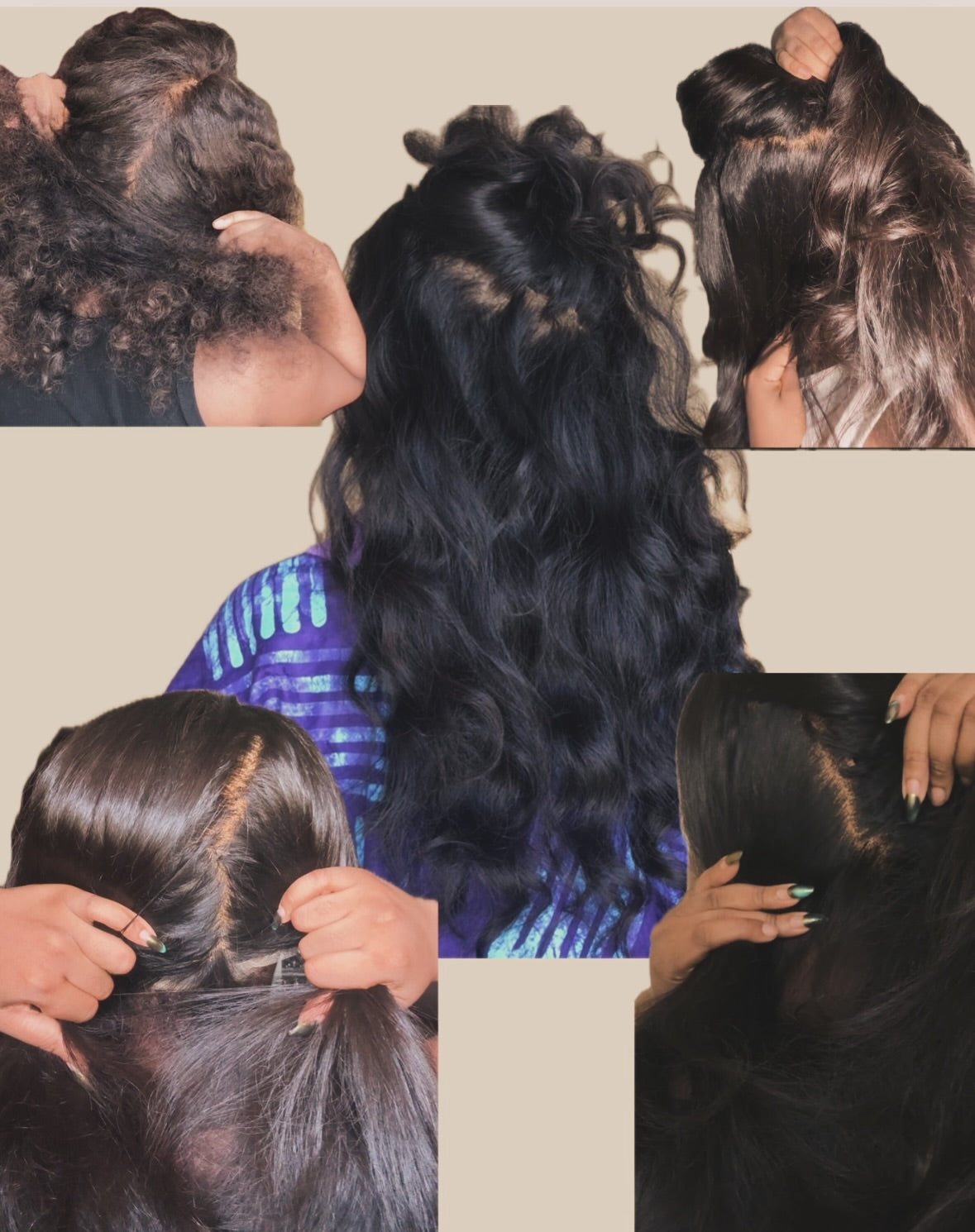 FULL TRANSPAREN/HD LACE PRE-PLUCKED DEEP WAVE HAIR WIG