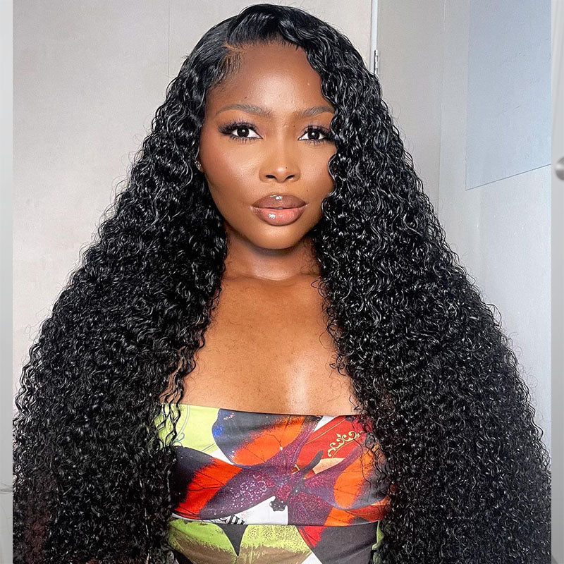 13X4/13X6 LACE FRONT HUMAN HAIR 250% DENSITY CURLY WIG