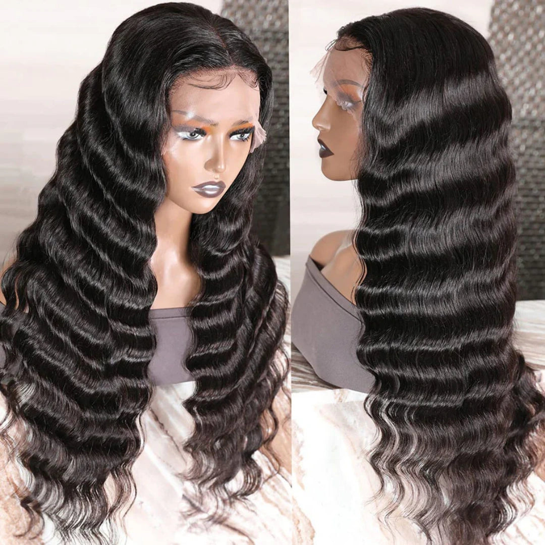 Top Quality Raw Hair 5X5 Closure HD Lace Wig Loose Wave
