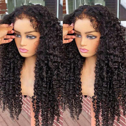 【DEAL】BYE-BYE KNOTS 360 HD LACE CURLY EDGE BURMESE CURLY WIG / Invisi-Strap
