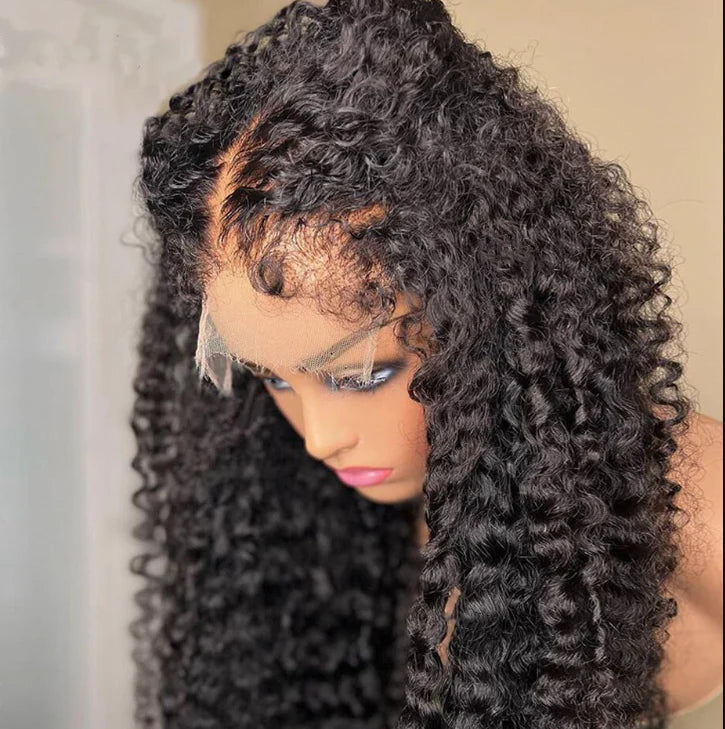 【DEAL】BYE-BYE KNOTS 360 HD LACE CURLY EDGE BURMESE CURLY WIG / Invisi-Strap