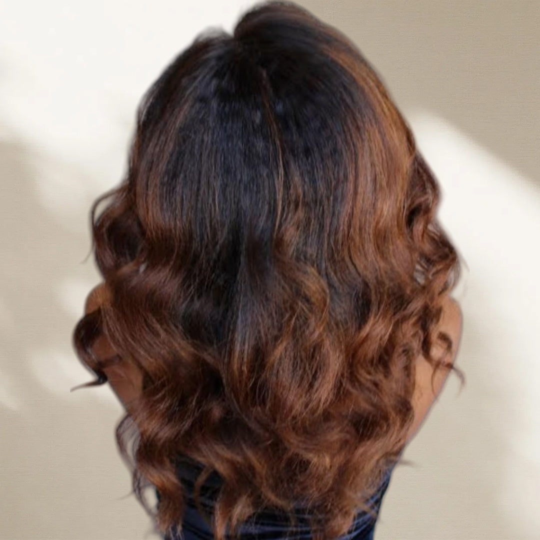 Upgraded Drawstring 13X4/13X6 Full Frontal HD Lace Wig Highlight Yaki Wavy