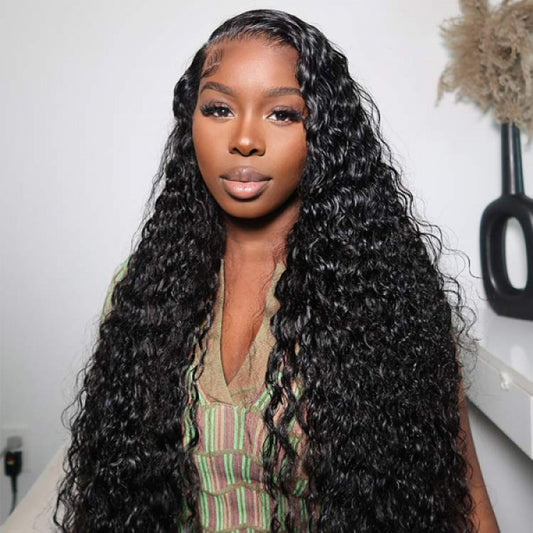 【Save $100+】BYE-BYE KNOTS FULL HD LACE WATER WAVE INVISI-STRAP WIG