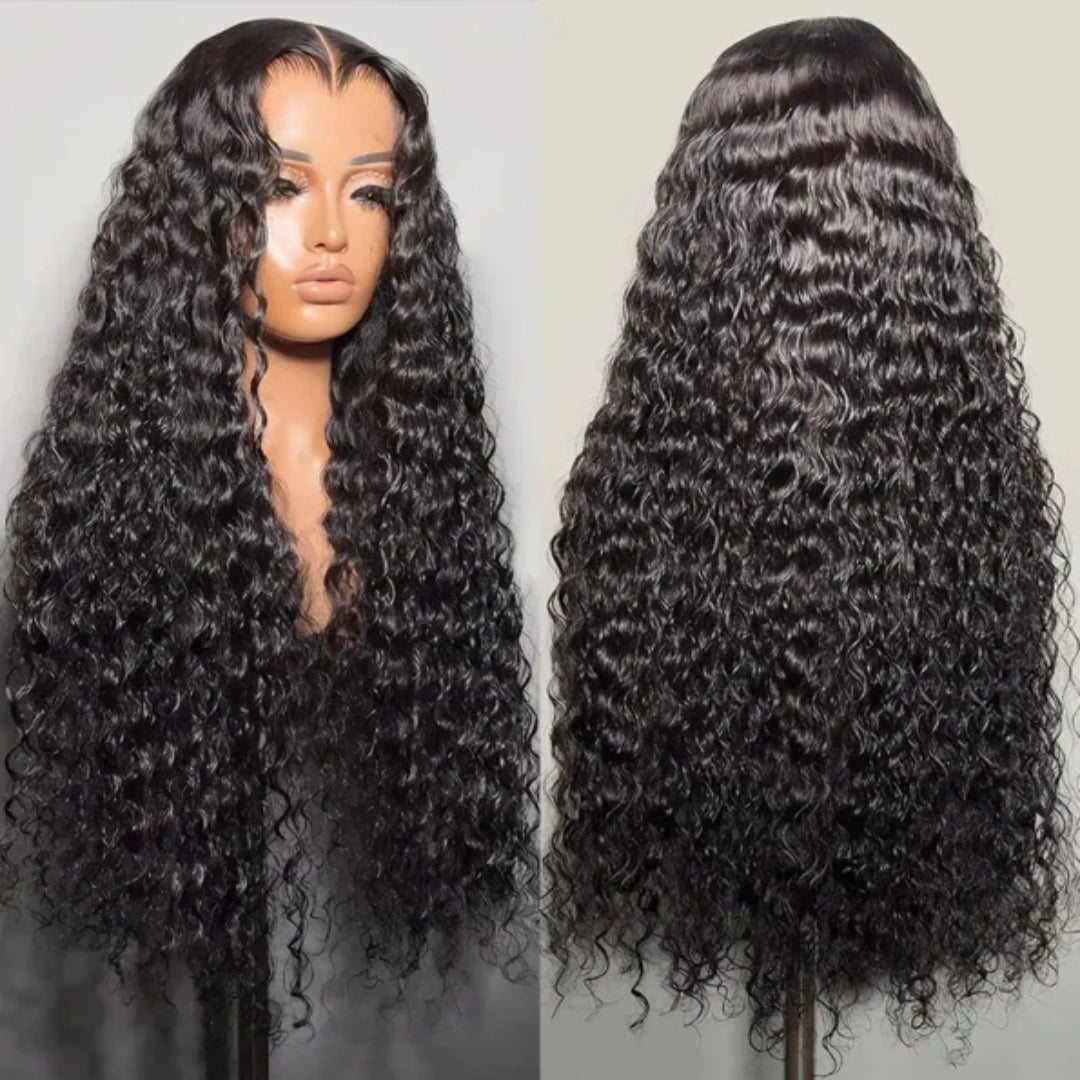 Upgraded Drawstring 13X4/13X6 Full Frontal HD Lace Wig Water Wave