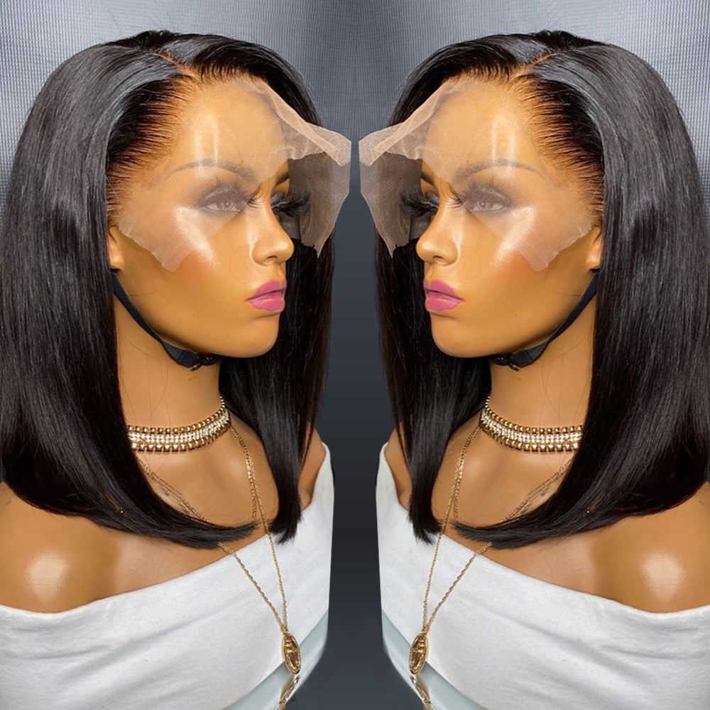 【BIG SALE】HD Lace SUPER Pre-plucked Brown Bob Wig