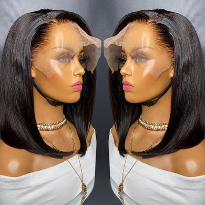 【BIG SALE】HD Lace SUPER Pre-plucked Brown Bob Wig