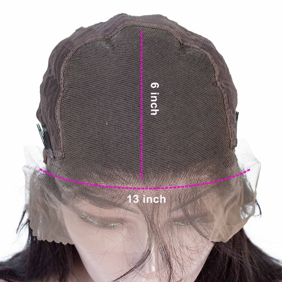 HD Lace SUPER Pre-plucked Jerry Curly Lace Front Wig Fake Scalp