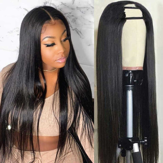 U Part Glueless Human Hair Wig Collection