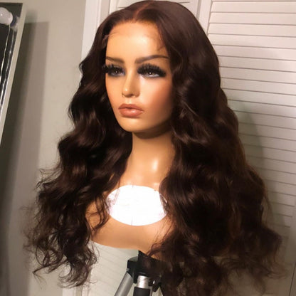【BIG SALE】NEW “SUPER Pre-plucked HD Lace” Wig Dark Brown Body Wave