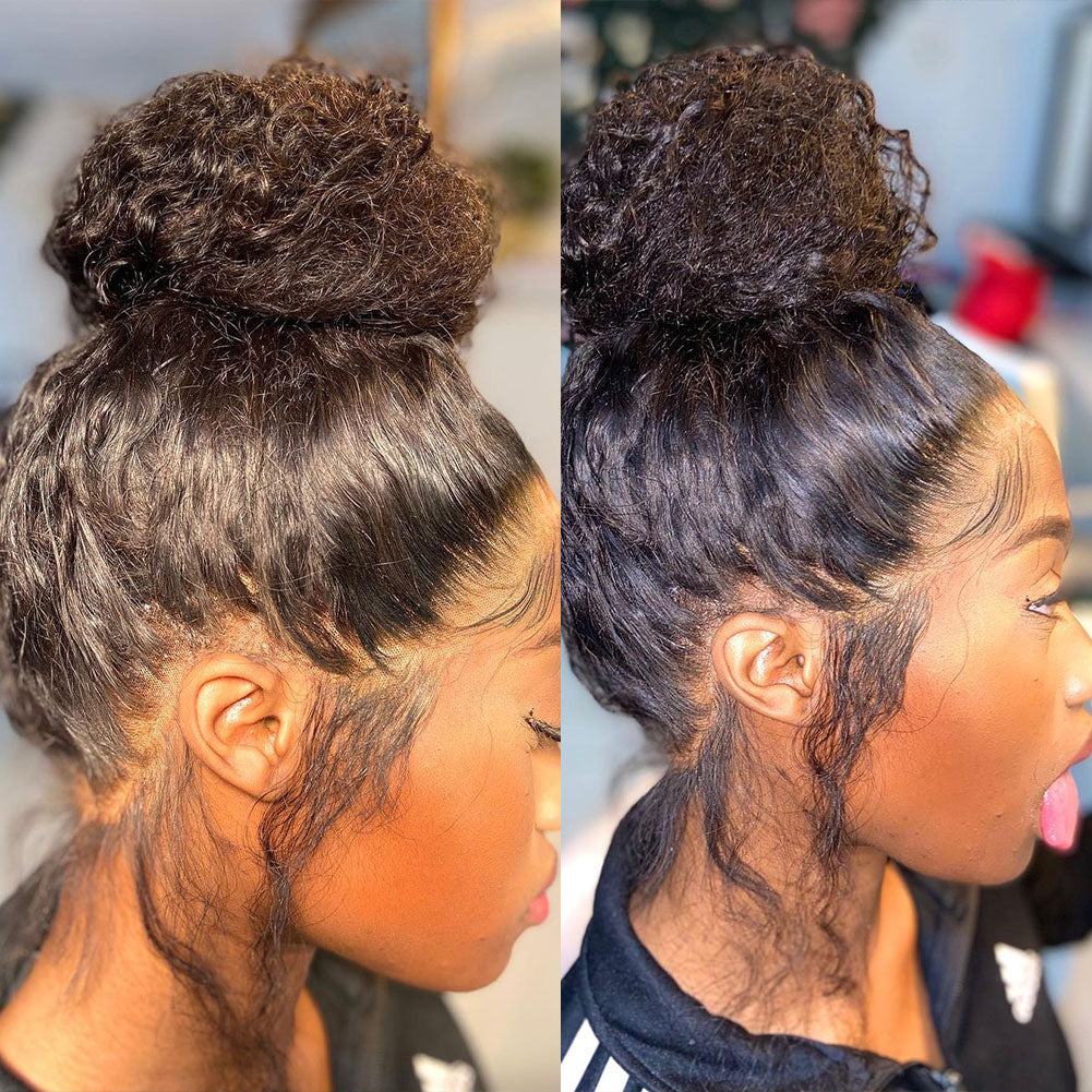 SUPER Pre-plucked Deep Wave Hair 360 Lace Front Wig