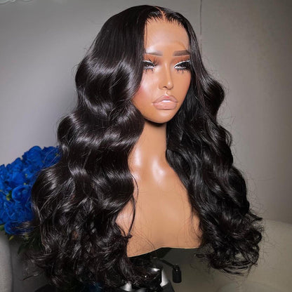 NEW Diamond Lace  Pre-plucked Body Wave Lace Front Wig