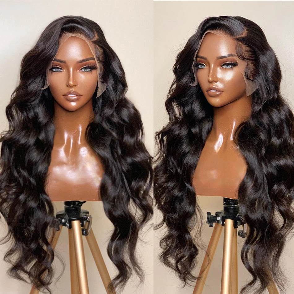 SUPER Pre-plucked Long Body Wave Hair 360 Lace Front Wig