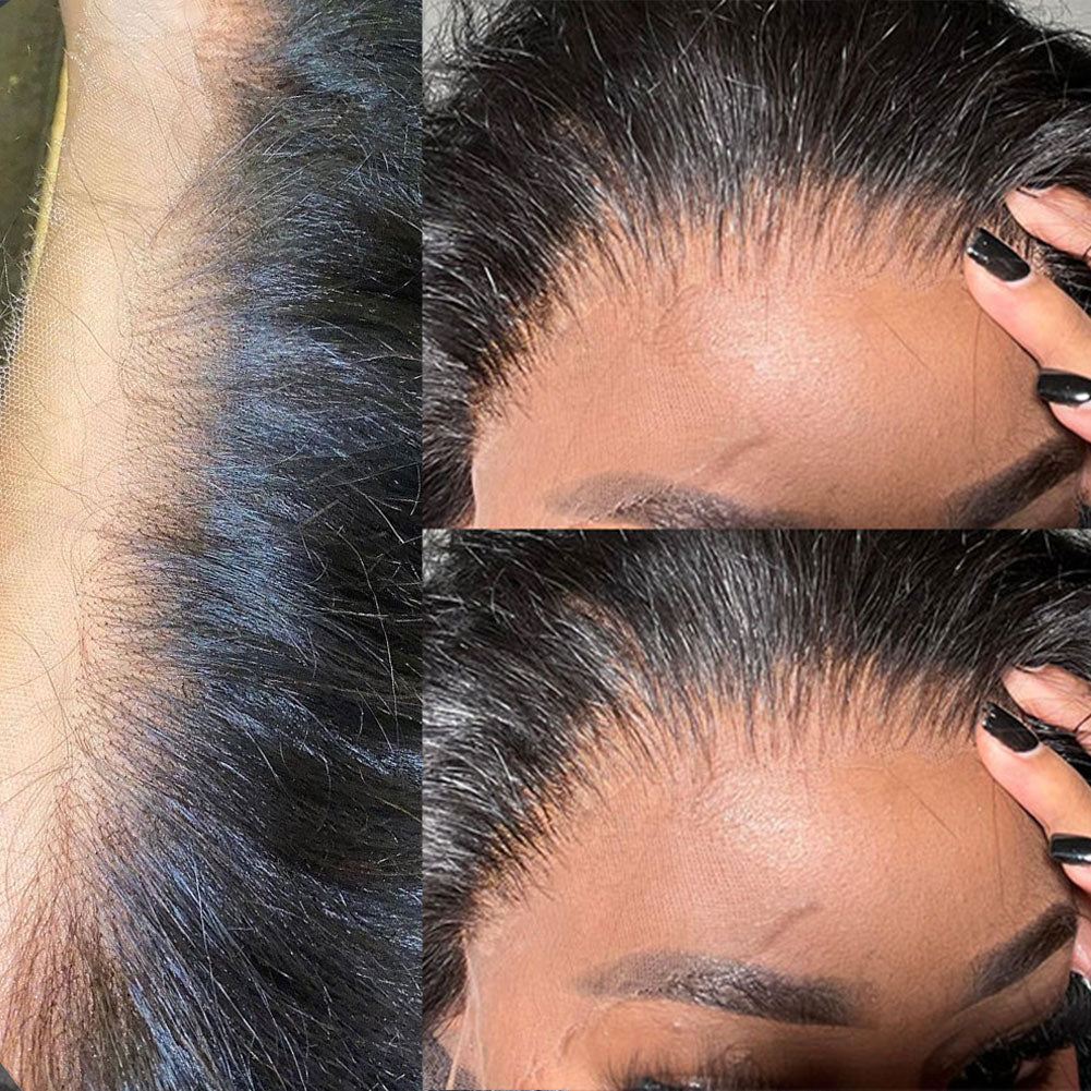 【BIG SALE】13x6 Full Frontal “SUPER Pre-plucked HD Lace” Front Wig Straight