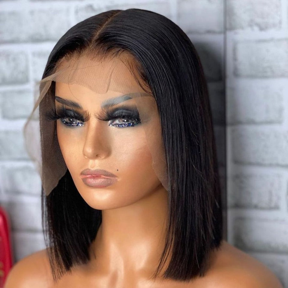 【BIG SALE】HD Lace SUPER Pre-plucked Brown Bob Wig