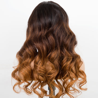 Highlight Ombre Body Wave PRE-PLUCKED LACE FRONT HUMAN HAIR WIG