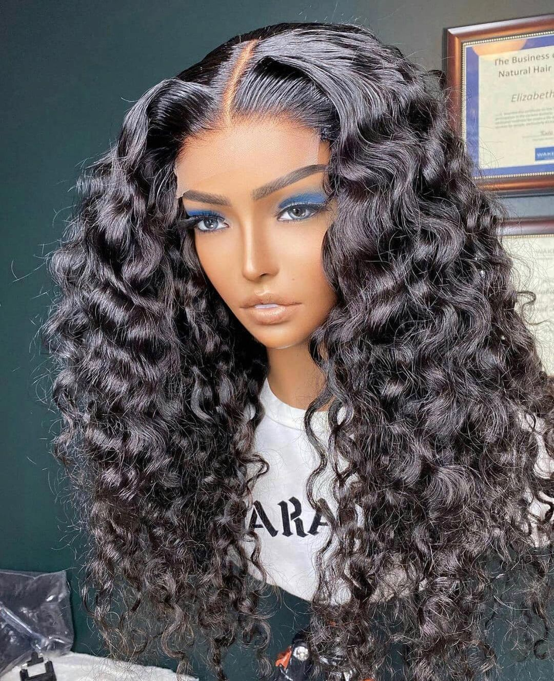 【DEAL】PRE-PLUCKED DEEP WAVE HD LACE 5X5 LACE CLOSURE WIG
